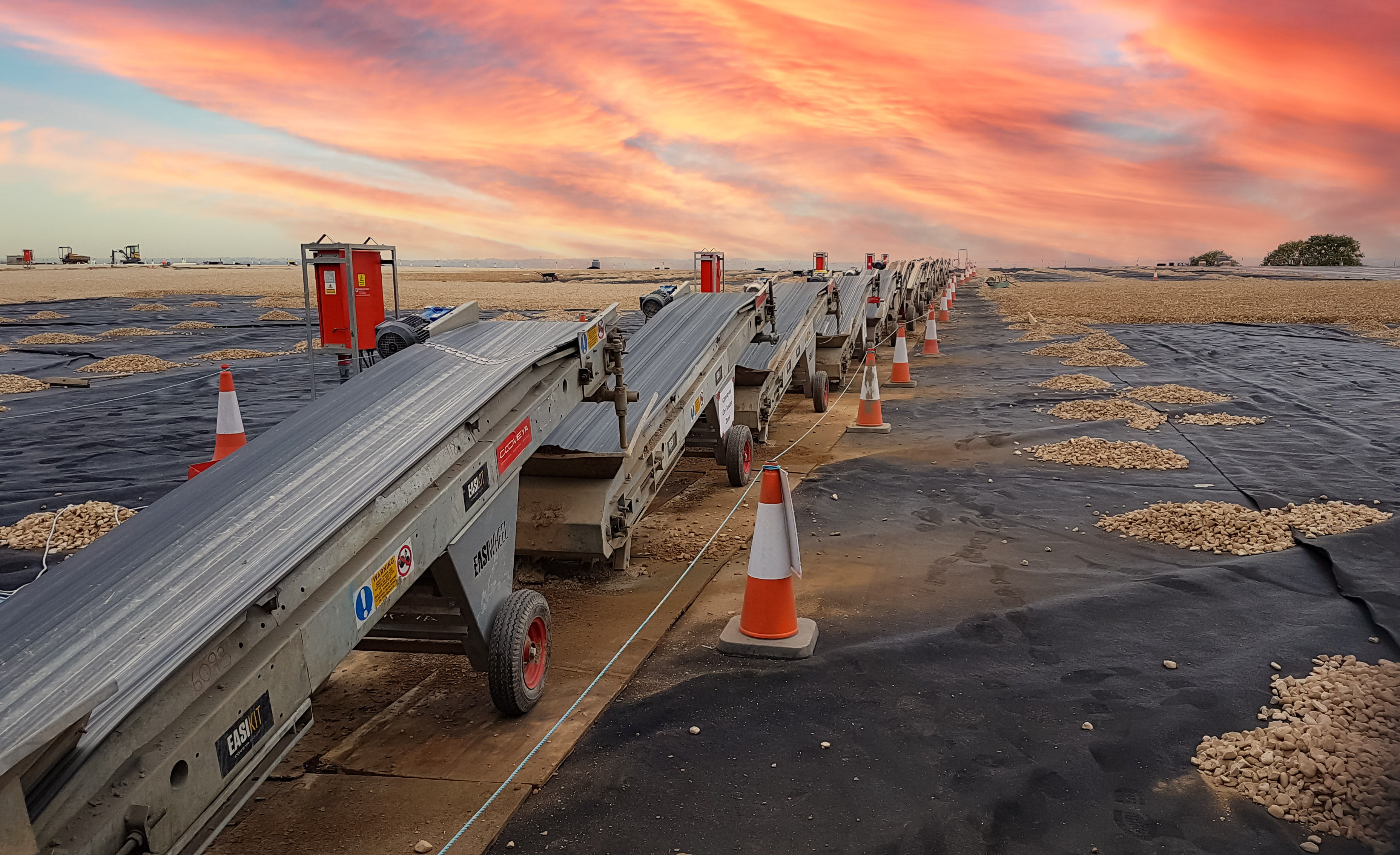 Specialist conveyors for Reservoir maintenance